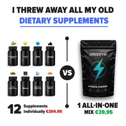 Testo Charge : 90 capsules + Free E-BOOK