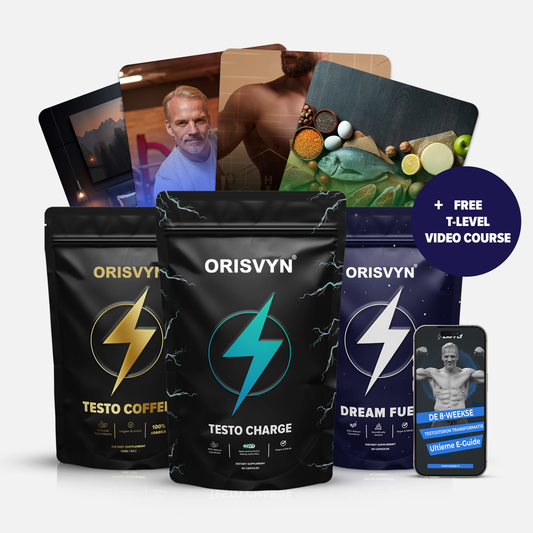 ORISVIN'S ULTIMATE MEN BUNDLE- Testo Charge+ Testo Coffee & Dream Fuel