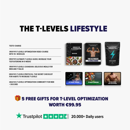 ORISVIN'S ULTIMATE MEN BUNDLE- Testo Charge+ Testo Coffee & Dream Fuel