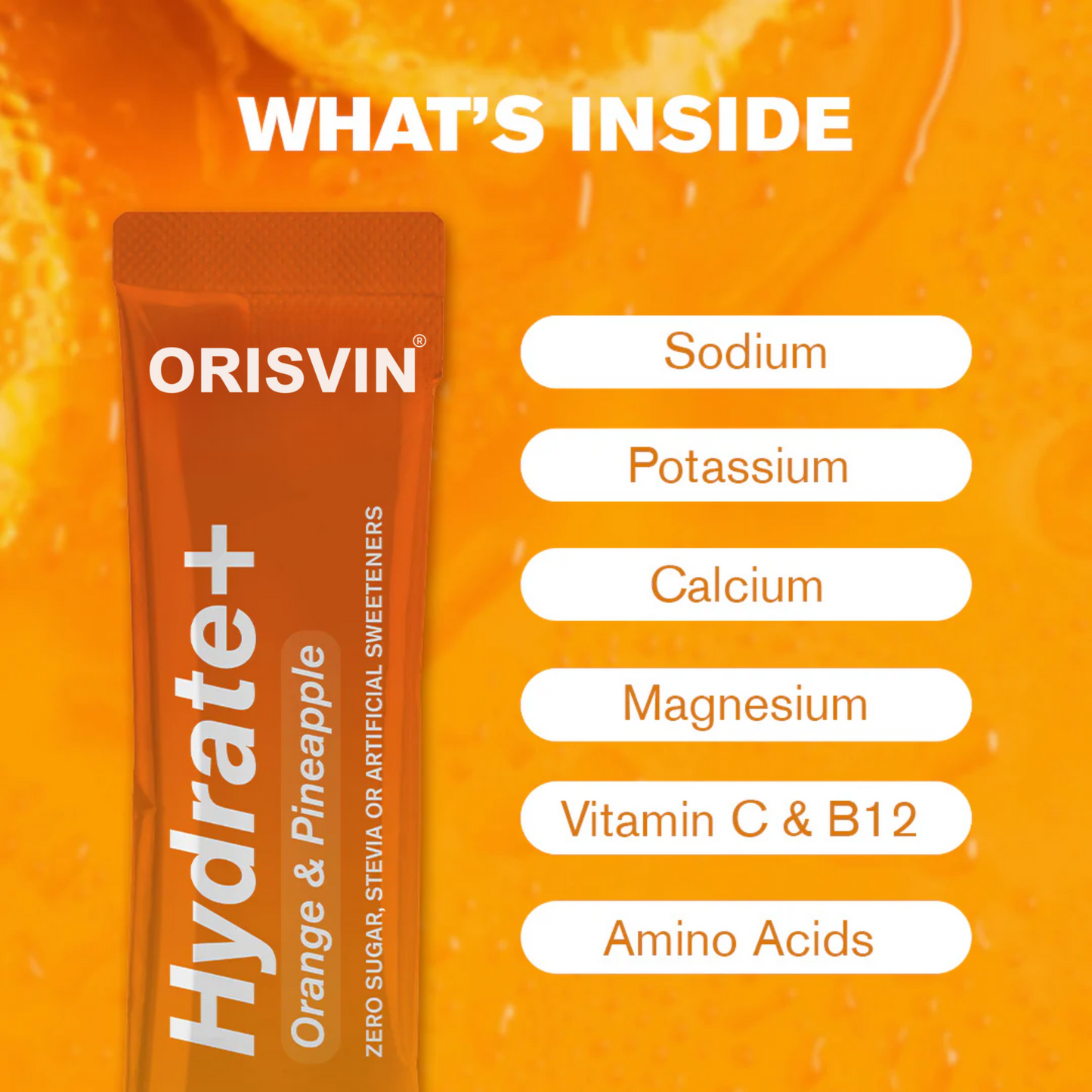Orisvyn Hydrate+ Orange & Pineapple
